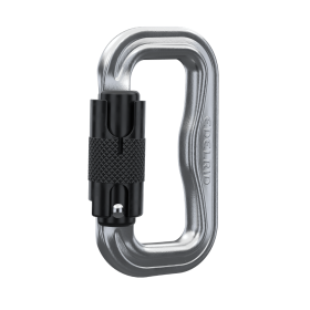 MOSQUETON FORAS STEEL, 28 KN SILVER