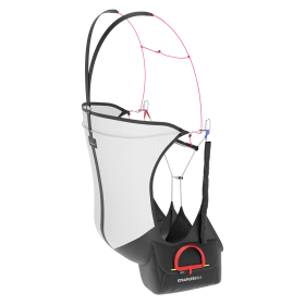 SILLA LIGERA DE PARAPENTE BIPLAZA