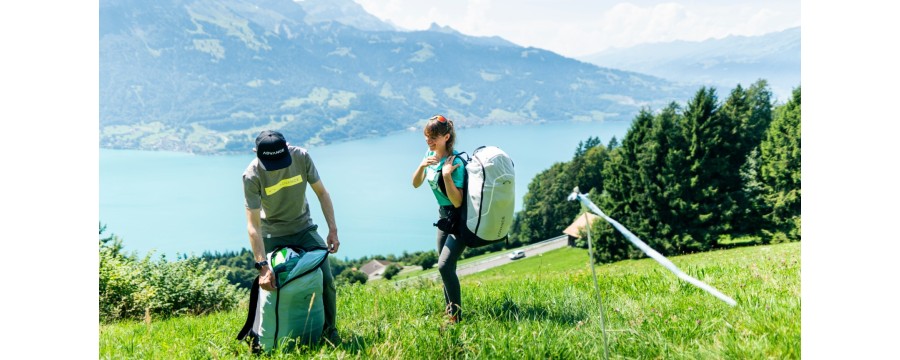 Mochilas de parapente Advance, Niviuk, Neo, reversibles y ligeras.
